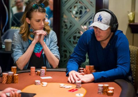 Cate Hall i Barry Hutter - WPT