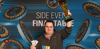 Christopher Kruk najlepszy w turnieju 25.000$ High Roller podczas PCA 2018 Christopher Kruk - PCA 2018