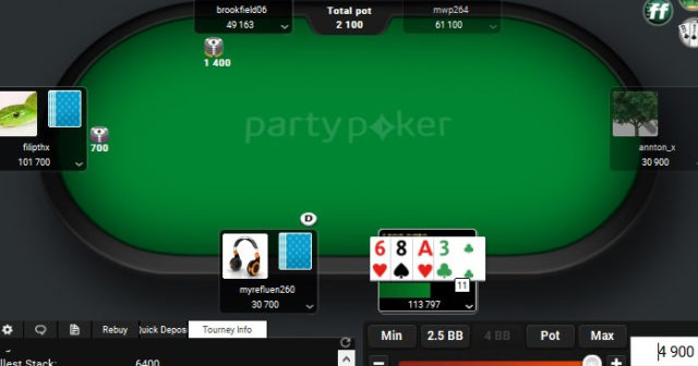 Kosztowny second nuts w PLO8