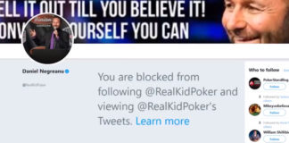 Daniel Negreanu zablokował kolejnego krytyka Daniel Negreanu blokuje Douga Polka