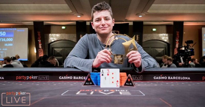 MILLIONS Barcelona: Jake Schindler zwycięzcą Super High Rollera za 101.000€