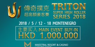 Triton SHR Series wraca do Czarnogóry, w harmonogramie m.in. 1.000.000 HK$ Main Event Triton SHR Series w Czarnogórze