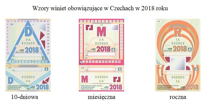 Winieta czeska - wzór 2018