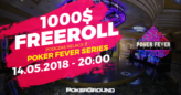 1.000$ dodane w DARMOWYM turnieju Poker Fever Series!