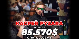 WSOP 2018: Kacper Pyzara wygrywa ponad 85.000$! Kacper Pyzara - WSOP 2018