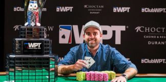 WPT Choctaw: Brady Holiman zwycięża, Anthony Zinno wysoko Brady Holiman - WPT Choctaw