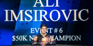 Poker Masters 2018: Drugie z rzędu zwycięstwo Imsirovica, fatalna frekwencja w Main Evencie Ali Imsirovic - Poker Masters