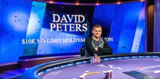 Poker Masters 2018: David Peters zwycięża w pierwszym evencie David Peters - Poker Masters 2018