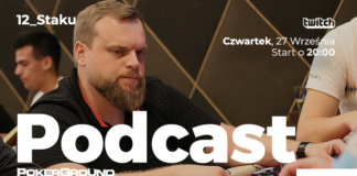 Podcast PokerGround: Dwunasty odcinek dzisiaj na Twitchu. Gościem będzie „Staku”