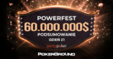 Powerfest: Pięć finałowych stołów dla Polaków w czasie przedostatniego dnia festiwalu