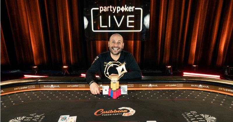 Caribbean Poker Party: Roberto Romanello zwycięża w High Rollerze
