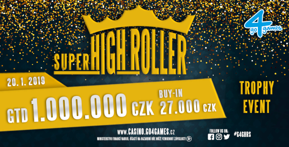 Super High Roller 1.000.000 CZK GTD