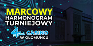 Ponad 11.000.000 CZK GTD w marcowych turniejach w Go4Games w Ołomuńcu Marzec w Go4Games Casino