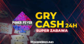 Gry cash w czasie Poker Fever: Super zabawa przez 24 godziny na dobę!