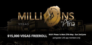 MILLIONS Las Vegas: Freeroll o pakiet wyjazdowy do Miasta Grzechu! 15.000 Vegas Freeroll