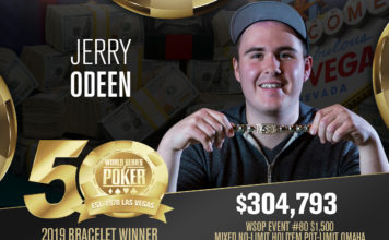 WSOP 2019: Jerry Odeen miażdży przeciwników w evencie mieszanym!