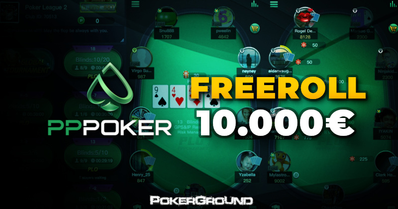PPPoker - 10.000€ Freeroll