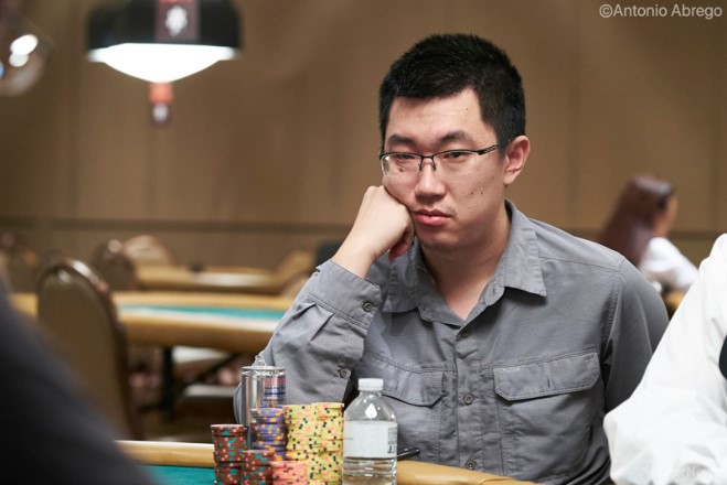 Xiaofei Wen © Antonio Abrega/WSOP/Pokernews