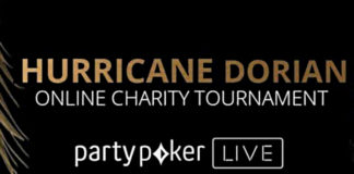 PartyPoker: Turniej charytatywny dla ofiar huraganu Dorian. 78.000$ w dodanej puli!
