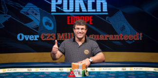 WSOP Europe: Leon Tsoukernik zwycięża, Phil Ivey prowadzi w kolejnym High Rollerze