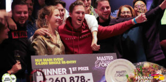 MCOP: Kevin Paqué zwycięzcą Main Eventu, Steve O’Dwyer drugi Kevin Paqué - MCOP 2019