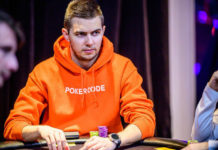 Limp/raise przeciwko chip leaderowi w turnieju za 50.000€ (analiza rozdania) Matthias Eibinger