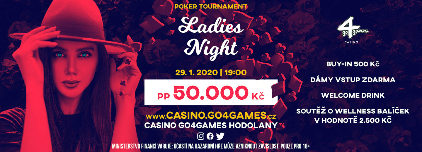 Go4games Casino Hodolany - Ladies Night