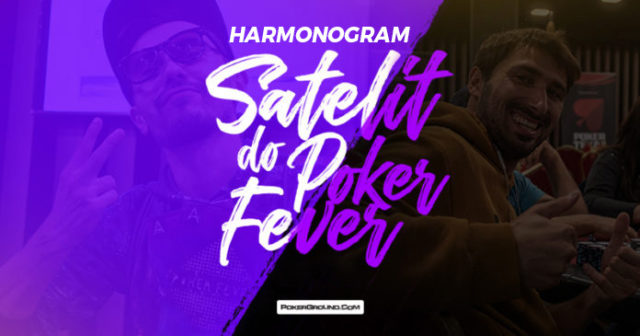 Harmonogram satelit do eventów Poker Fever