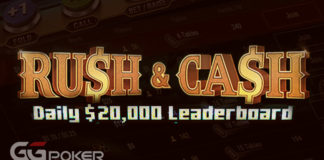 Rush & Cash Daily Leaderboard: 20.000$ do podziału każdego dnia!
