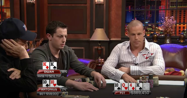 Tom Dwan i Patrik Antonius w sytuacji set vs. set (analiza rozdania)
