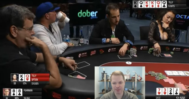 Jennifer Tilly w trudnej sytuacji na riverze (analiza rozdania)