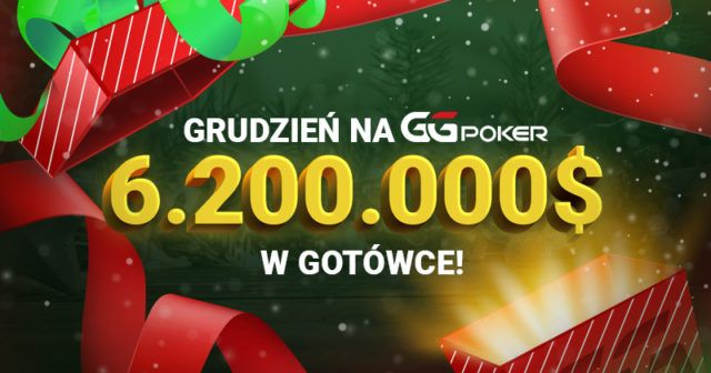 GGPoker: 6.200.000$ w promocjach grudnia. Nowości w sofcie