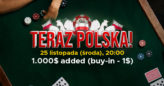 Teraz Polska: Turniej z 1.000$ dodanymi do puli już jutro na GGPoker!