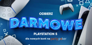 DARMOWA konsola PlayStation 5 dla każdego na PartyPoker!