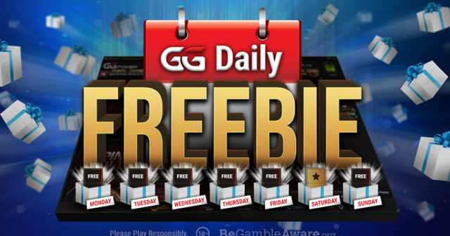 GGPoker Daily Freebie: Darmowe nagrody przez 7 dni w tygodniu!