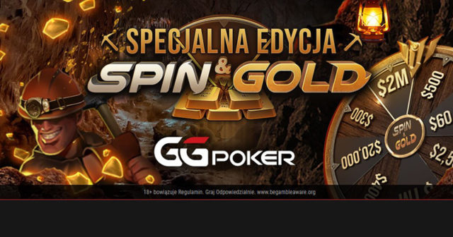 Nawet 2.000.000$ do wygrania w turniejach Spin & Gold na GGPoker!