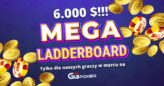 Marcowy MEGA leaderboard na GGPoker – 6.000$ tylko dla naszych graczy!