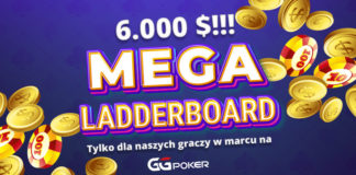 Marcowy MEGA leaderboard na GGPoker – 6.000$ tylko dla naszych graczy! MEGA leaderboard na GGPoker - marzec