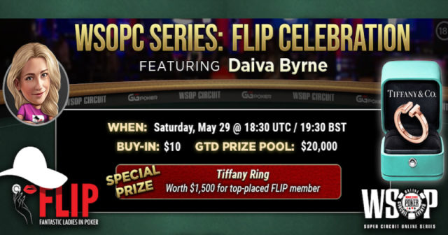 GGPoker i FLIP grają wspólnie po raz drugi – 20.000$ GTD oraz pierścionek od Tiffany’ego w puli
