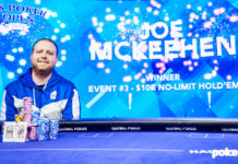 U.S. Poker Open: Joe McKeehen zwycięża w trzecim evencie i zgarnia 200.200$ Joe McKeehen - U.S. Poker Open