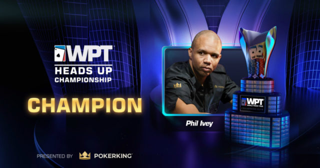Phil Ivey zwycięzcą eventu WPT Heads Up Championship!