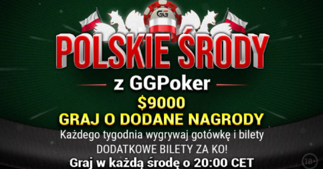 [GGPoker] Polskie Środy – zapraszamy do gry o 9.000$
