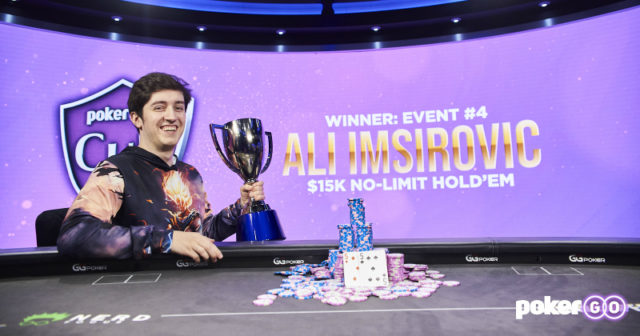PokerGO Cup: Ali Imsirovic z drugim zwycięstwem, wygrywa 240.000$