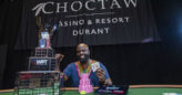 Dapo Ajayi z tytułem mistrzowskim WPT Choctaw