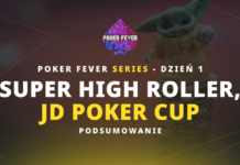 Poker Fever Series: Jan Bednář zwycięzcą SHR, Damian Pochwatka drugi Poker Fever Series - dzień 1.