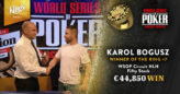 WSOP Circuit Rozvadov: Karol Bogusz z mistrzowskim pierścieniem!