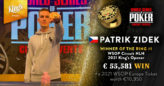 WSOP Circuit Rozvadov: Patrik Zidek zdobywa pierwszy pierścień, Polacy na miejscach płatnych