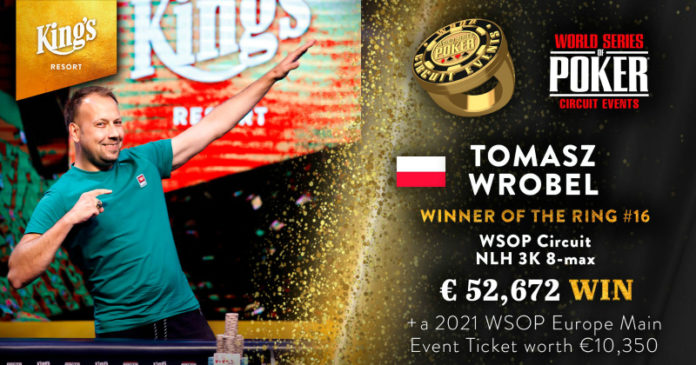 Tomasz Wróbel - WSOP Circuit