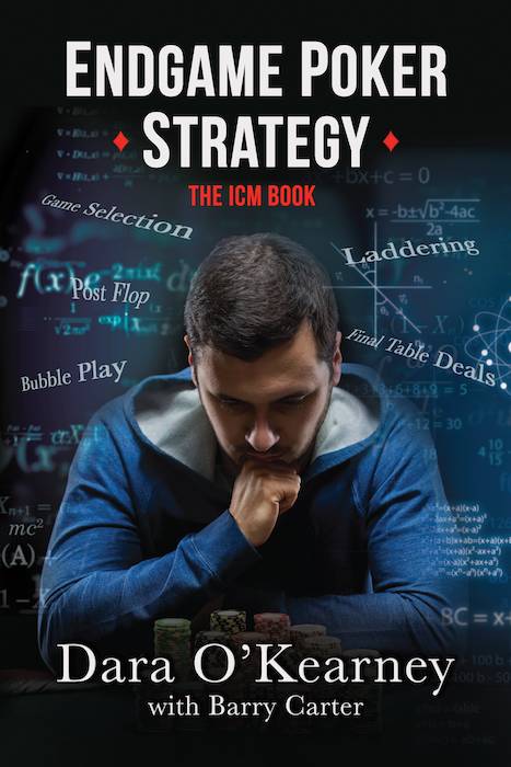 "Endgame Poker Strategy" - okładka książki, której autorem jest Dara O'Kearney