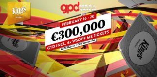 German Poker Days: Wyniki flightu 1C German Poker Days plansza ogólna